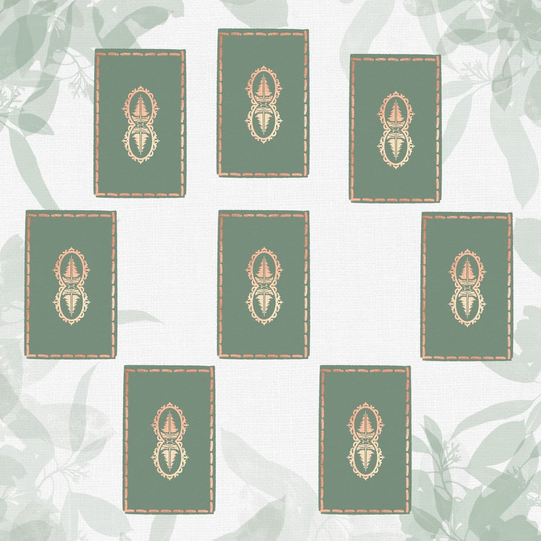 Monthly tarot spread