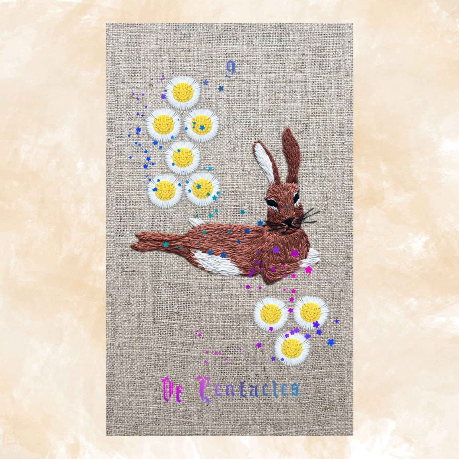 Nine of Pentacles tarot card meanings