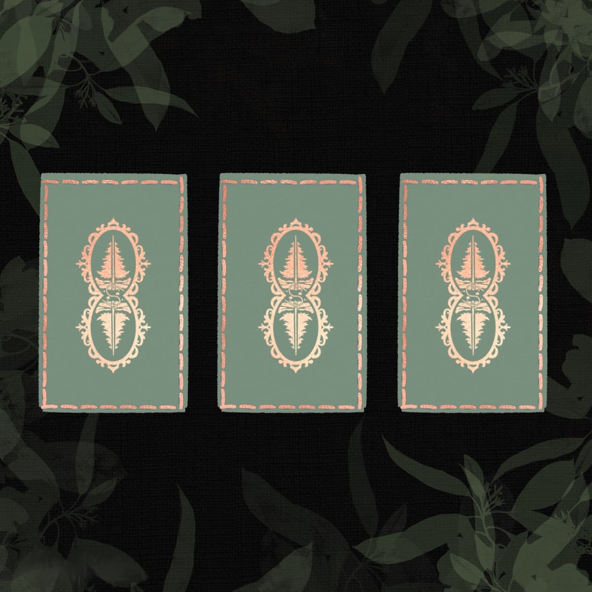 The Past, Present, Future Tarot Spread : 5 Ways - The Embroidered Forest