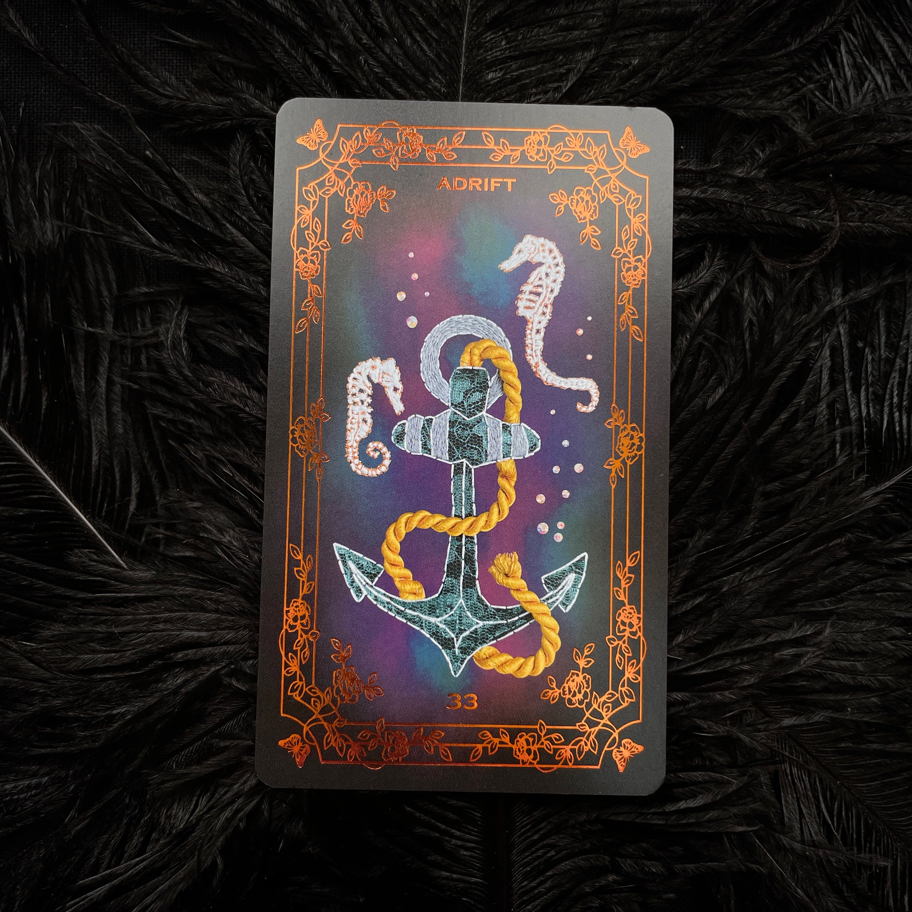 2nd Edition The Embroidered Graveyard Oracle Deck