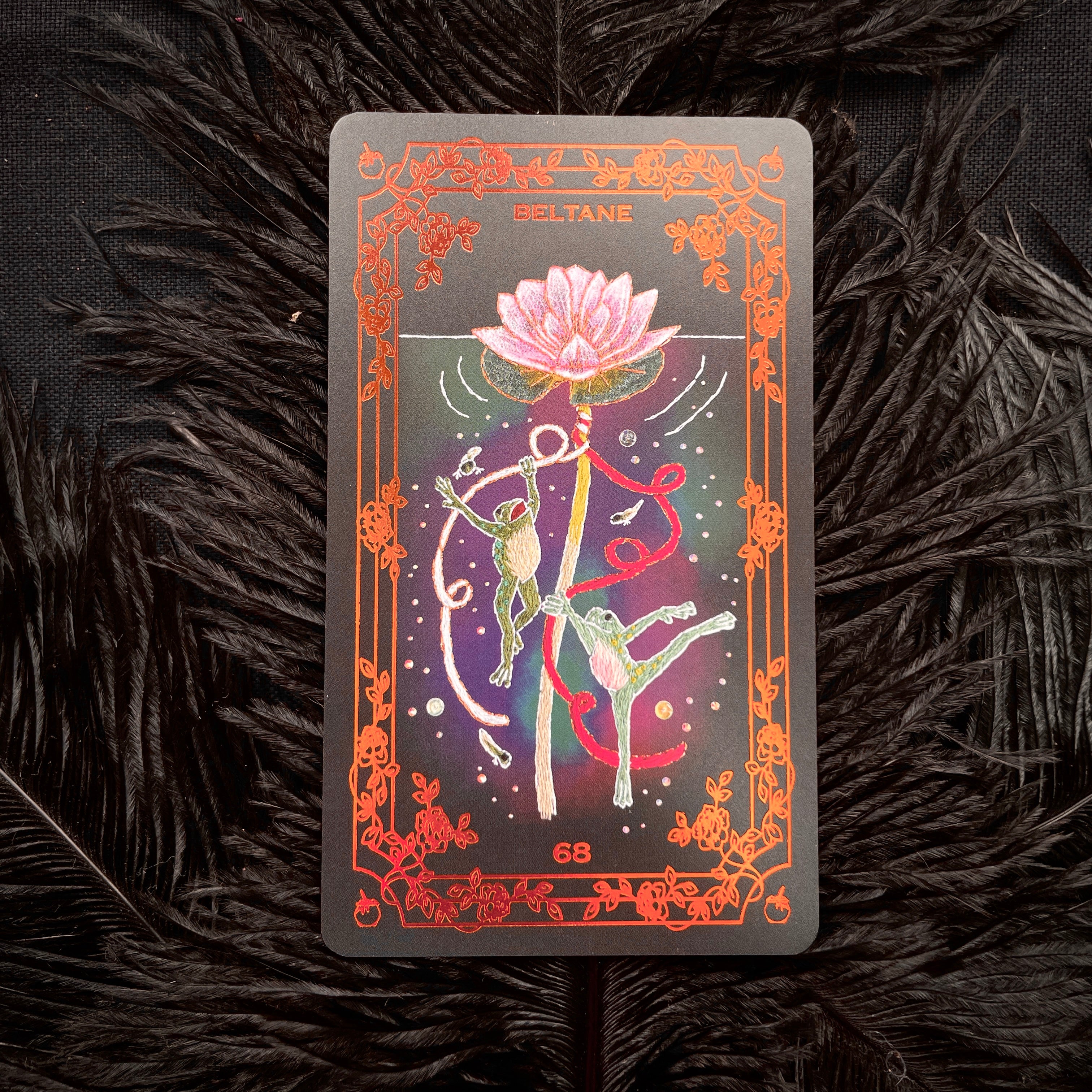 2nd Edition The Embroidered Graveyard Oracle Deck