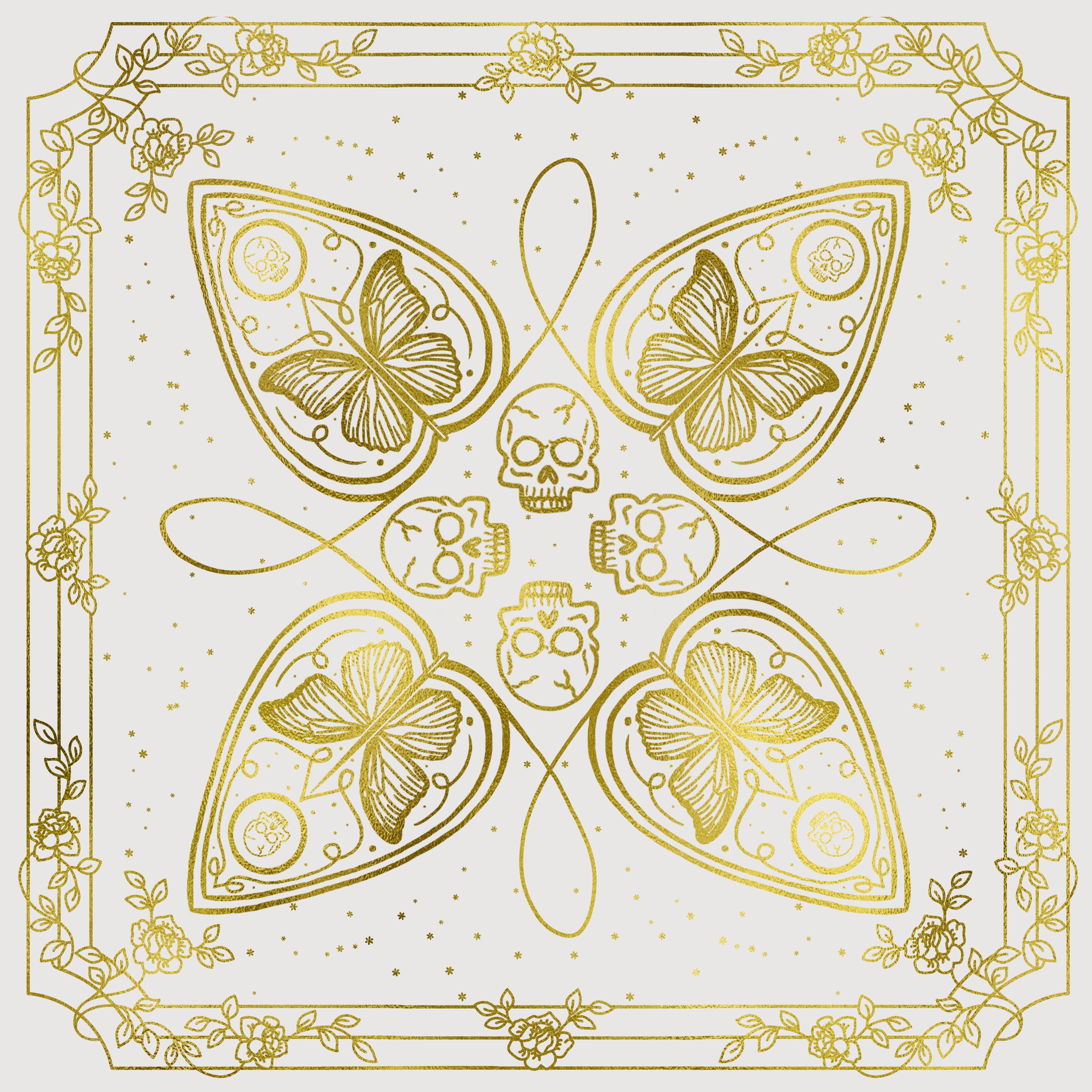 White Oracle Altar Cloth
