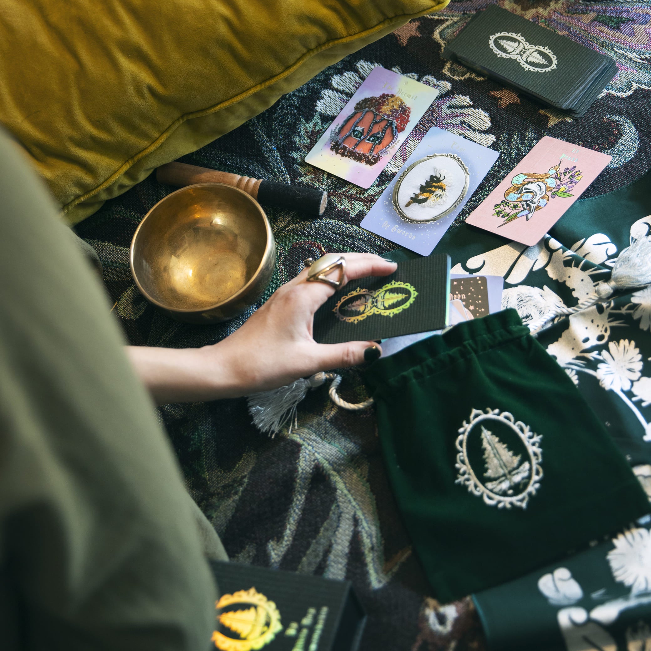 The Embroidered Forest Tarot Deck