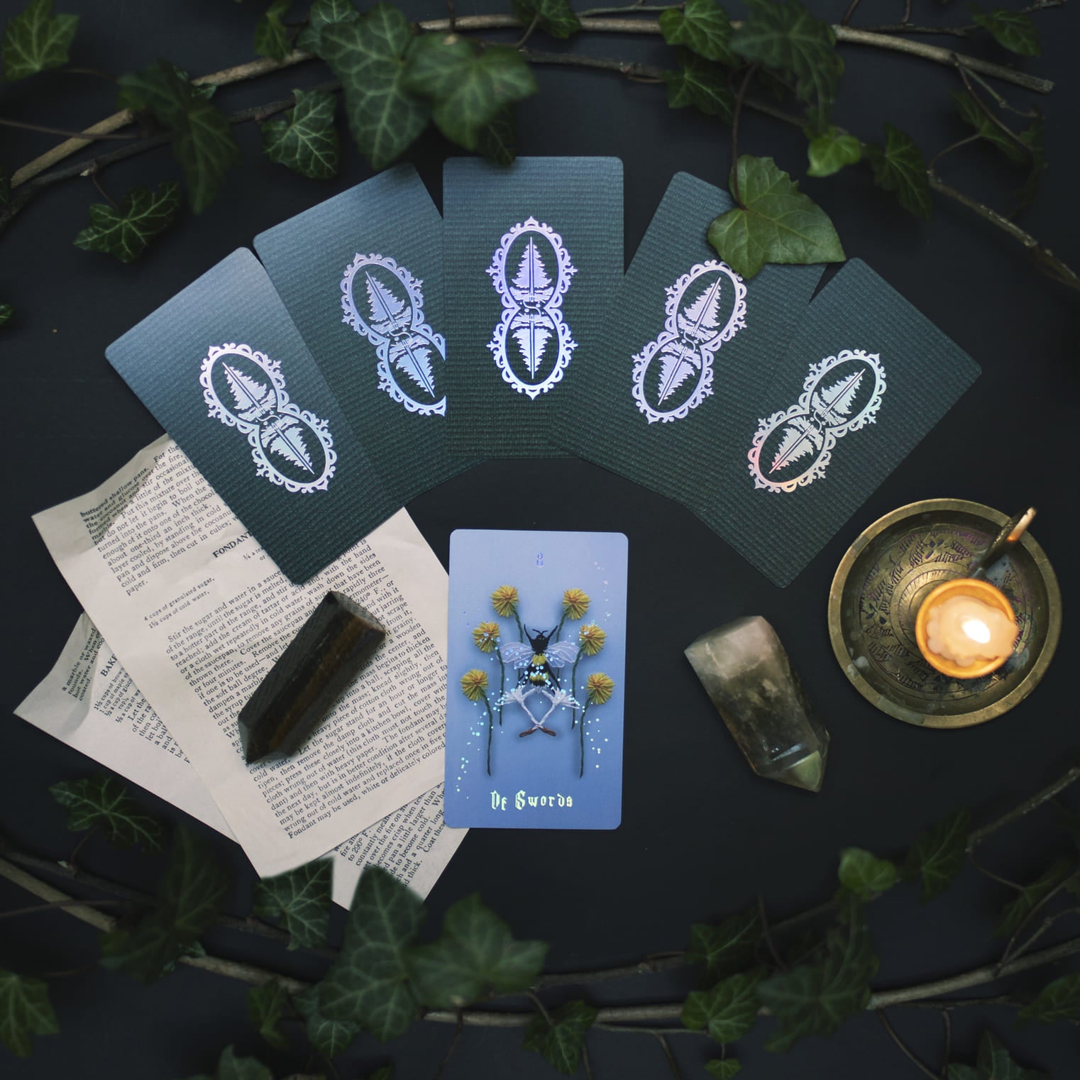 The Embroidered Forest Tarot Deck