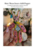 Embroidered Animal poppet PDF tutorial